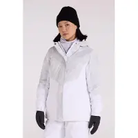 Mountain Warehouse Skidjacka med tryck Dawn II för damer/kvinnor (Grått)