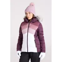 Mountain Warehouse Vadderad skidjacka Cascade för damer/damer (Lila)