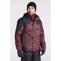 Mountain Warehouse Skidjacka Shadow II med tryck, herr (Ljus orange)