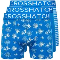 Crosshatch Herr Hovland Boxer Short (3-pack) (Directoire Blå)