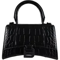 Balenciaga Hourglass handväska Svart
