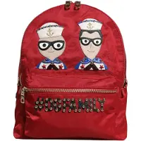 Dolce&Gabbana Röd #DGFAMILY VULCANO Dekorationsryggsäck