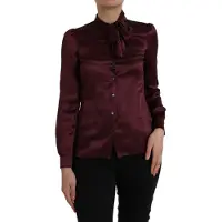 Dolce&Gabbana Siden Fluga Blus