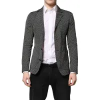 Dolce&Gabbana Tryckt Blazer Klassisk Passform