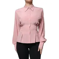 Dolce&Gabbana Sidenblus Långa Ärmar