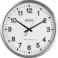 Eurochron EFWU 9000 DCF Väggklocka 50.7 cm x 63 mm Silver