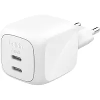 Belkin Boostcharge Pro Dual Gan 50w Usb-c-väggladdare