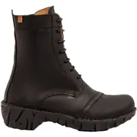 El naturalista för kvinnor. 2NG572019605_001 Ankelstövlar i läder Ng57 svart (37), Hud, 1 till 3 cm, Nyckelband, Casual