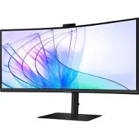 Samsung ViewFinity S6 S34C652VEU - S65VC Series - LED-skärm - böjd - USB - 34 - 3440 x 1440 UWQHD @ 100 Hz - VA - 350 cd/m² - 3000:1 - HDR10 - 5 ms - HDMI, DisplayPort, USB-C - högtalare - svart