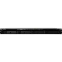 Synology RackStation RS422+ - NAS-server - 4 fack - kan monteras i rack - SATA 6Gb/s - RAID 0, 1, 5, 6, 10, JBOD - RAM 2 GB - Gigabit Ethernet - iSCSI support - 1U