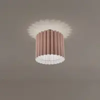 Duolla Taklampa Aria , dimbar, Brun / rost, Vardagsrum / matsal, Textil / tyger / siden, Taklampa