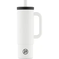 24Bottles Straw Cup Ice White 800ml Termosmugg 800 Ml