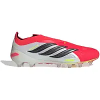 Adidas Predator Elite Laceless Ag Born For Goals - Lucid Red/svart/vit - Konstgräs (Ag), storlek 42⅔