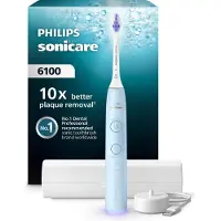 Philips Sonicare 6100 series HX7406 - Tandborste - ljusblå