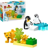 LEGO Vilda djurfamiljer: Pingviner och lejon DUPLO Town (10442)