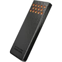 Nitecore Powerbank 10000 mAh Pass-Through Charging Li-Ion USB-C Orange, Antracit/grå Friluftsliv, Kan laddas och laddas ur samtidigt