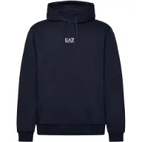 EA7 för män. 8NPM37_PJVTZ Sweatshirt Ideal marinblå (XXL), Casual, Bomull, Marino