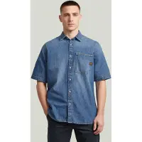G-Star Regular 1-Pocket Shirt - Medium blue - Men