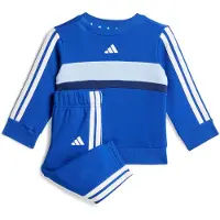 Adidas Träningsdräkt 'Seasonal Essentials Tiberio' blå / marinblå / vit