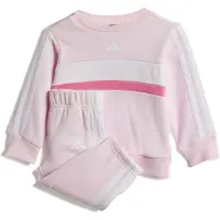 Adidas Träningsdräkt 'Seasonal Essentials Tiberio' rosa / rosa / vit
