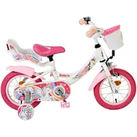 Volare - Children's Bicycle 12 - Unicorn White