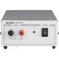 Voltcraft FSP 1212 Laboratorieaggregat, fast spänning 11 - 15 V/DC 12 A 180 W Antal utgångar 1 x