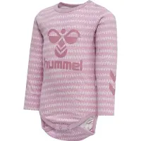 Hummel Body l/ä - hmlEsme - Heather Rose - - 1 år (80) - Body L/Ä