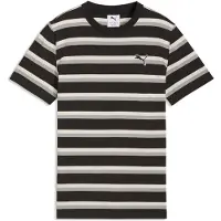 Puma Ess Elevated Striped T-shirt Med Korta ärmar
