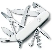 Victorinox Huntsman, Swiss pocket knife, white