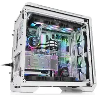 Thermaltake View 51 TG ARGB Snow Midi-Tower Datorchassi Vit