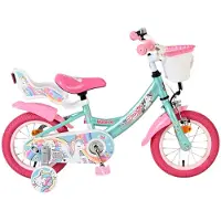 Volare - Children's Bicycle 12 - Unicorn Green