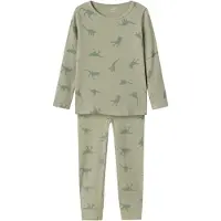 Name It Mini Pyjamas vass / mörkgrön