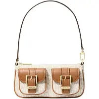 Michael Kors Axelremsväska kräm / karamell