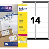 Avery Adressetiketter | 99,1 x 38,1mm | L7163-250 | 3.500st