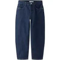 Name it Jeans - NkfBella-ballong - Dark Blue Denim - - 8 år (128) - Jeans