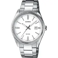 Casio Damklocka - - LTP-1302D-7A1 - Rostfritt stål - Kvarts - Analog