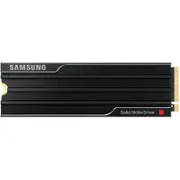 Samsung 9100 PRO MZ-VAP4T0 - SSD - krypterat - 4 TB - med kylfläns - inbyggd - M.2 2280 - PCI Express 5.0 x4 (NVMe) - 256 bitars AES - TCG Opal Encryption 2.0 - svart