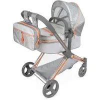 Decuevas Cityx 3x1 Hopfällbar Barnvagn För Dockor Upp Till 38x65x73 Cm 50 Cm