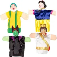 Colorbaby 39168 Cucu Show Snövit Handdocka Pedagogisk Leksak