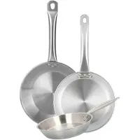 Wellhome 20/24/28 Cm Stekpanne Set 3 Bitar