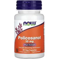 Now Polikosanol, 10 mg, 90 vegetabiliska kapslar