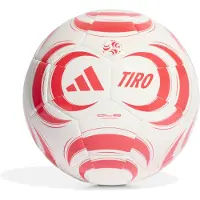 Adidas Fotboll Tiro Club - Vit/lucid Red, storlek Ball SZ. 5