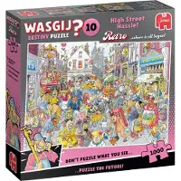 Wasgij Retro Destiny 10 - High Street Hassle! Pussel 1000 bitar