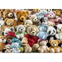 Educa Pussel - 500 Delar - Teddy Björnar - - One Size - Pussel