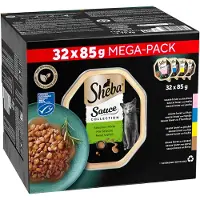 Sheba Sauce Collection Adult Mix Selection våtfoder katt (bägare 85 g)