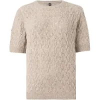 Pieces Lelou O-neck Knit Tröja