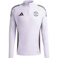 Adidas Manchester United 25/26 Tiro Competition Slim Träning Tröja Med Halv Dragkedja