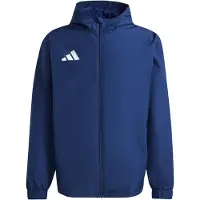 Adidas Jacka All Weather Entrada 26 - Navy/vit, storlek Large
