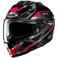 HJC i71 Zest MC1 Integralhjälm Antracit/Svart/Röd 2XL Unisex grå