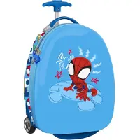 Spidey and his Amazing Friends Kabinkappsäck RESCUE Blå Röd 28 x 43 x 23 cm